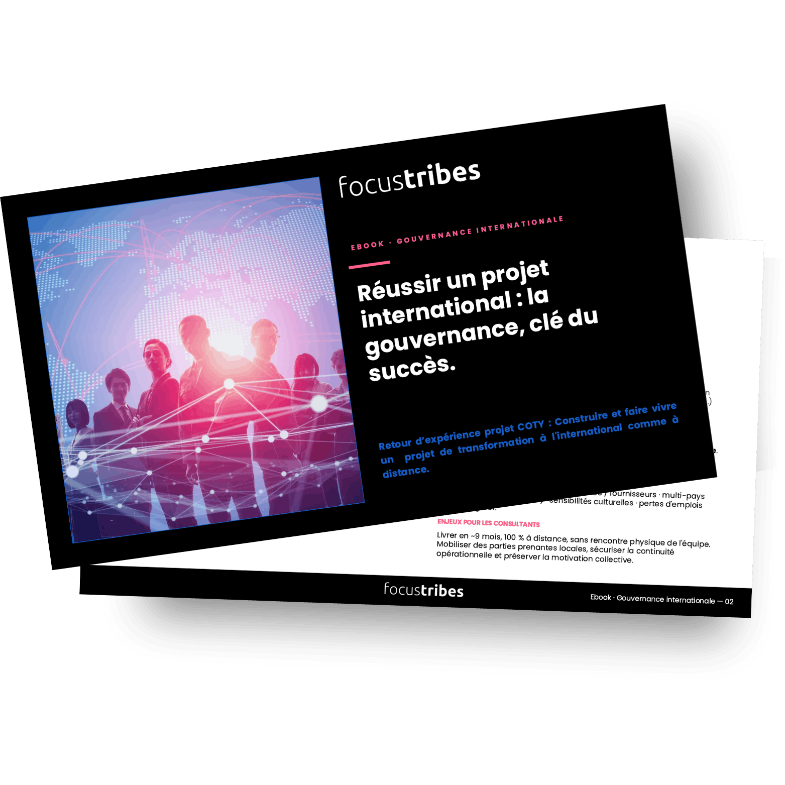 E-book FocusTribes sur la gouvernance internationale et la réussite des projets de transformation à l’international